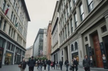 German Stocks Fall Banks Lag Behind