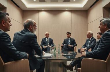 German Stocks Dip Trump-Ukraine Talks Loom