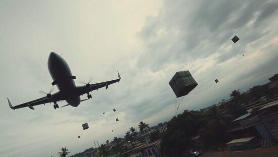 Germany Airdrops Aid to Gaza