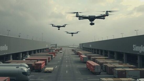 Ukraine Aid Hub Hit by Drone Strike