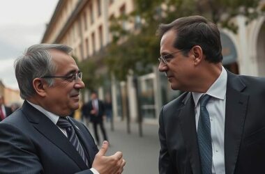 German Leader Voices Israel Concerns in Madrid