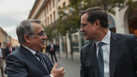 German Leader Voices Israel Concerns in Madrid