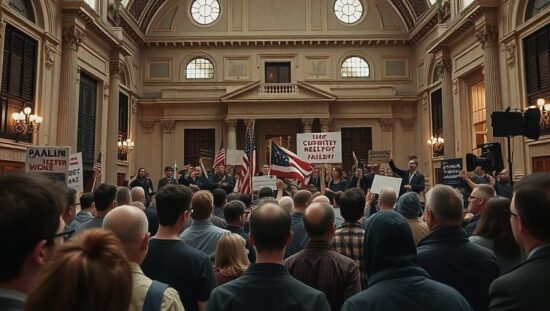 Lawmakers Removed Over Palestine Flag Display