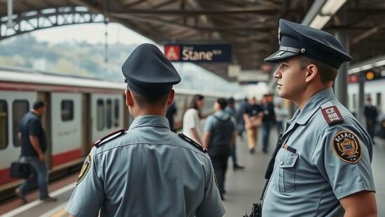 Police Ramp Up Rail Station Security