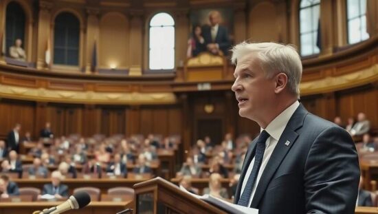 Mom Makes History Baby in Tow