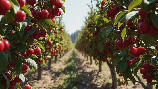 Cherry Harvest Sweetens German Farms