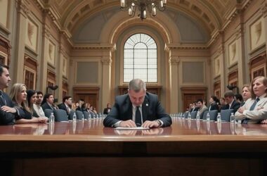 Minister Collapses During Cabinet Meeting