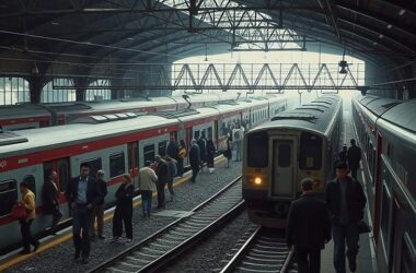 Union Flags Rail Cuts Risk