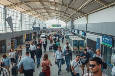 Airport Passenger Numbers Lag