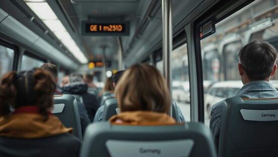 Ridership Down Distance Up for German Transit