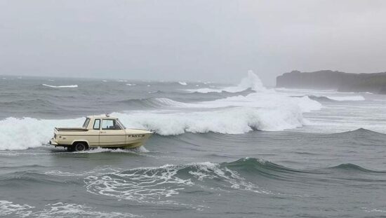 Coastal Flooding Alert North Sea