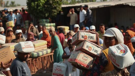 Aid Flows Vital For Gaza