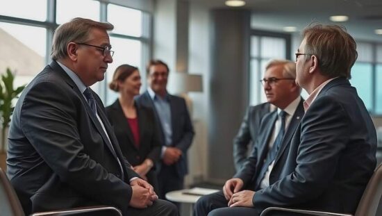 Left Open to Talks with German Leader on Debt Rules