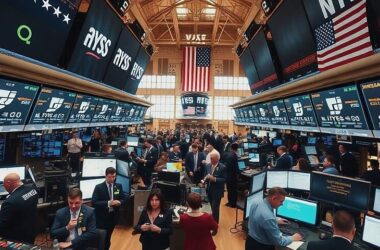 Stocks Edge Down Gold Soars