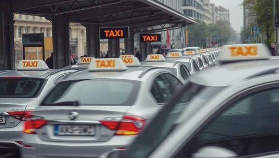 Train Chaos Fuels Taxi Demand