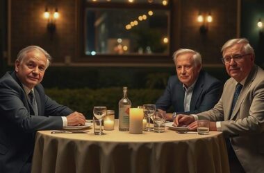 Merkel Successor Dines with Starmer Macron