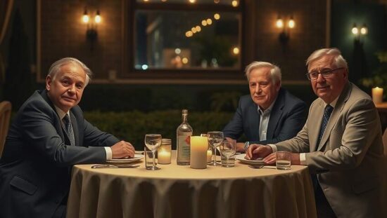 Merkel Successor Dines with Starmer Macron