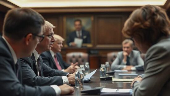 Coalition Risks Collapse Over Pension Plan