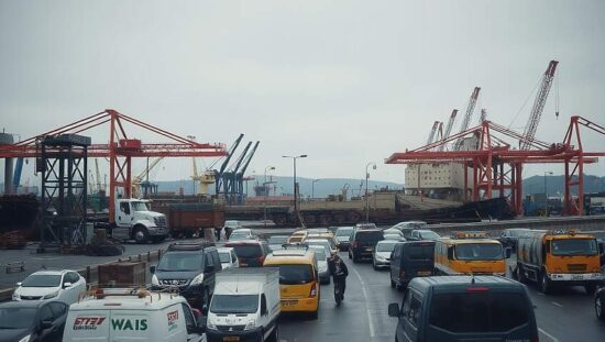 German Export Outlook Shows Slight Improvement