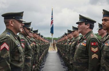 Military Oath Ceremony Costly