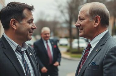 Selenskyj Meets Steinmeier Security Tight