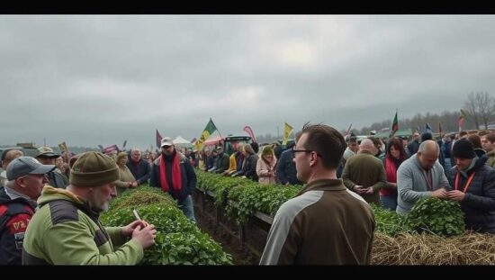 Farmers Block Brussels Ahead of EU Summit