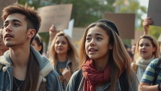 Youth Protest Mounts Against Military Draft