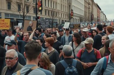 Clashes Erupt as Police Face Protests