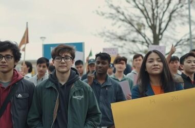 Germany's Wagenknecht Urges Teacher Support for Anti-Draft Strike