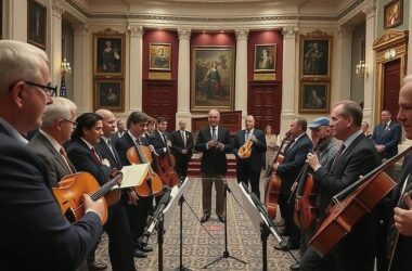 Rock Stars Meet Chancellor