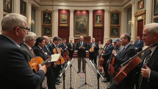 Rock Stars Meet Chancellor