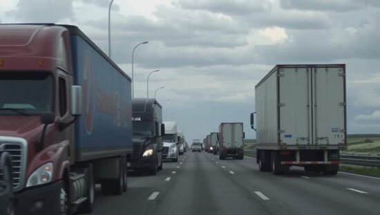 Truck Traffic Declines On German Autobahns