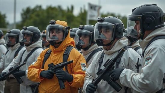 Germany Equips Civilian Military Staff with Protective Gear