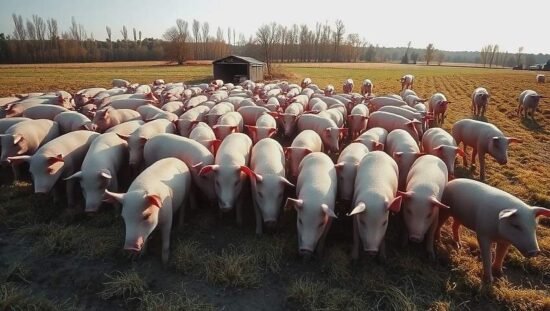 Pig Population Up Farms Decline