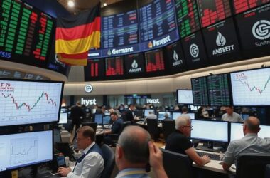 Dax slides amid strong gains for Daimler Truck and Infineon