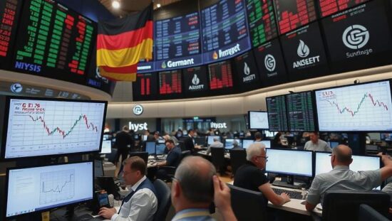 Dax slides amid strong gains for Daimler Truck and Infineon