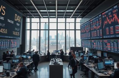 DAX Stutters Up Slightly Amid Investor Concerns Over Market Conditions