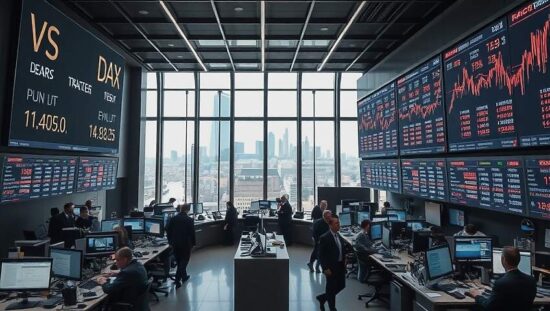 DAX Stutters Up Slightly Amid Investor Concerns Over Market Conditions