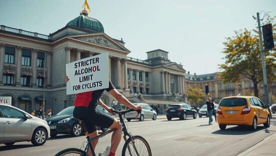 Green Party Seeks 1.1‑Promille Alcohol Limit for Cyclists