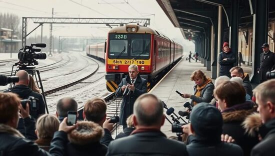 Transport Minister Snieder Says Military Aid Unnecessary for German Rail Winter Service