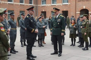 German Army Inspector Christian Freuding Urges Women to Enlist