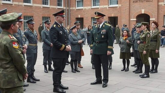 German Army Inspector Christian Freuding Urges Women to Enlist