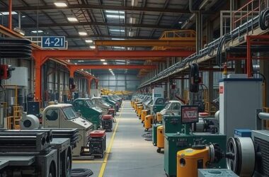 German Factory Output Gains Unexpectedly