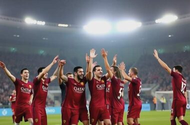 Roma Triumphs Over Stuttgart 2-0 in Europa League Thanks to Pisilli's Double