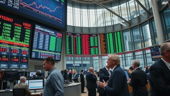 Dax Falls Yet Trump Speech Brings Some Relief during Wednesday Trading Session