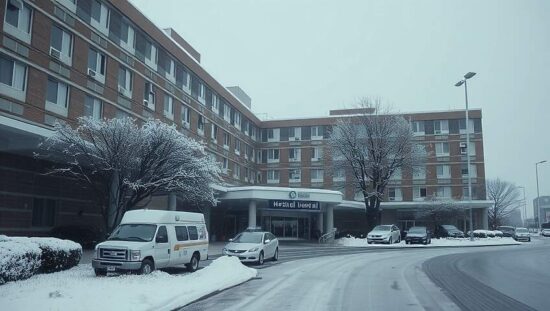 Winter Storm Swamps German Hospitals