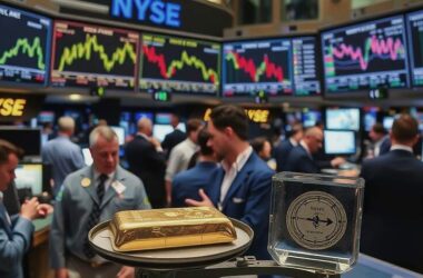 U.S. Markets Slide as Gold Falls Below Resistance