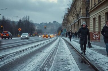 DWD Extends Severe Weather Alerts Across Germany Amid Black Ice Rain in East and Northeast