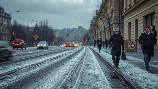 DWD Extends Severe Weather Alerts Across Germany Amid Black Ice Rain in East and Northeast