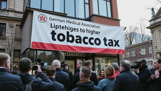 German Physicians' Association Pushes for Higher Tobacco Tax as President Klaus Reinhardt Welcomes Debate